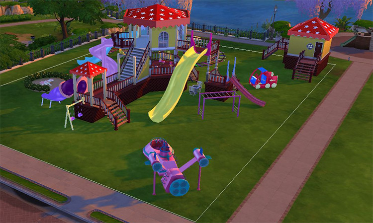 Best Sims 4 Playground CC  Swingsets  Jungle Gyms   More   FandomSpot - 86