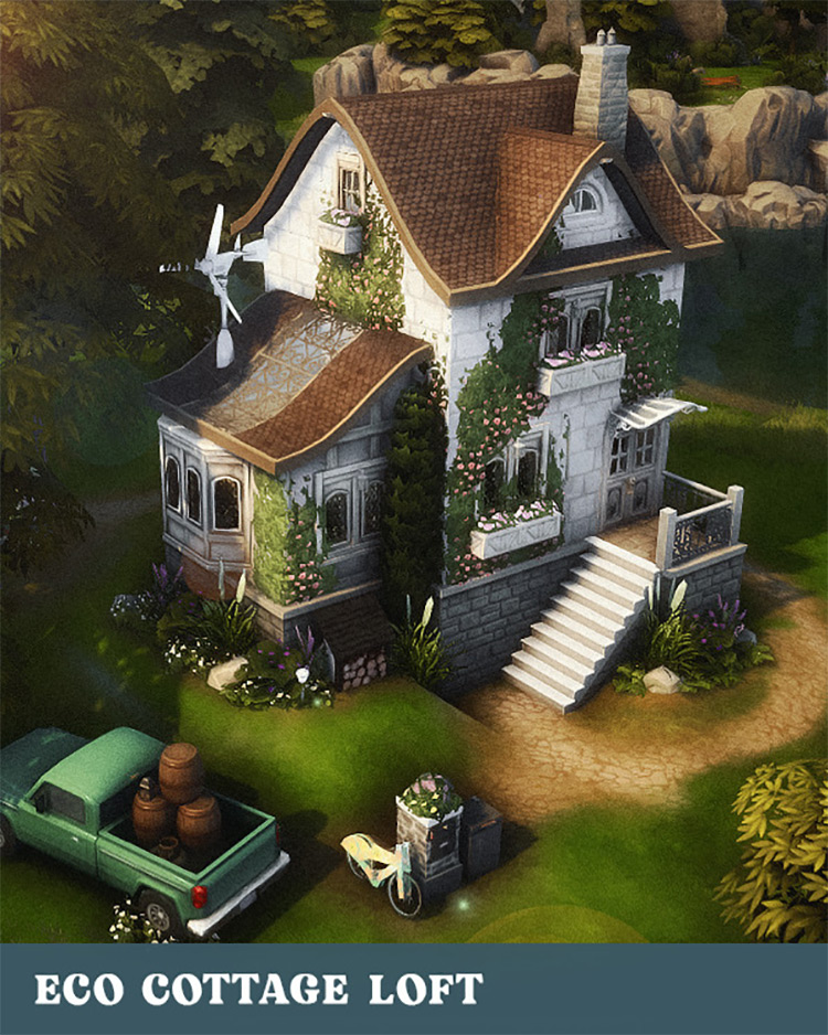 Build cottage. Домики в симс 4. SIMS 4 Cottage. SIMS 4 дом. Коттедж симс 4.