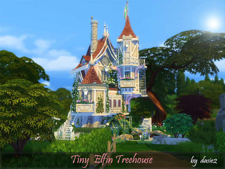 Cute Cottage House Lots For The Sims 4  All Free    FandomSpot - 59