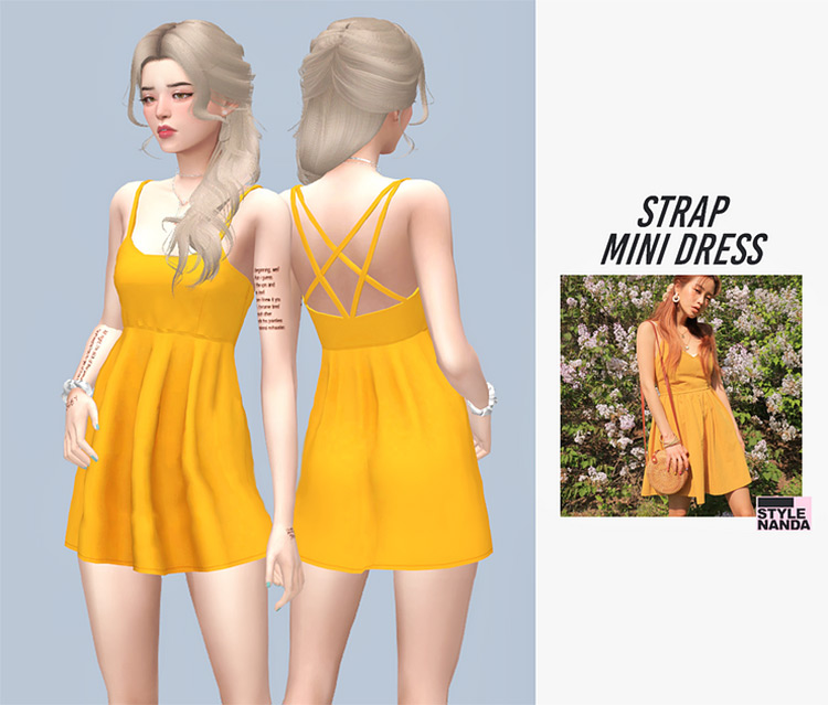 Sims 4 Mini Dresses   Short Dresses  Free CC   Mods    FandomSpot - 83