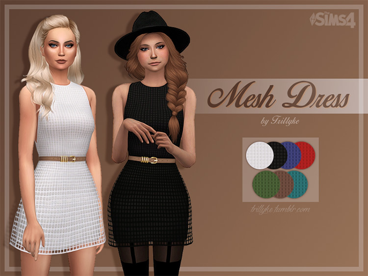 Sims 4 Mini Dresses   Short Dresses  Free CC   Mods    FandomSpot - 56