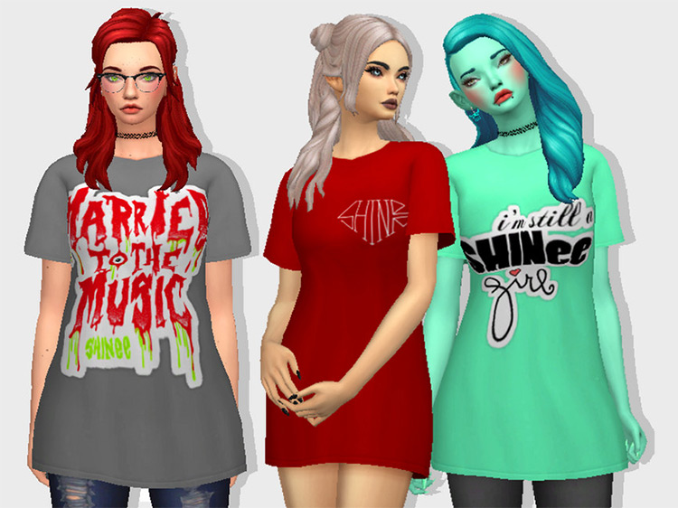 Sims 4 CC  Oversized Shirts  Sweaters   Hoodies   FandomSpot - 50