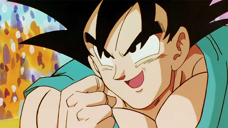 Goku Dragon Ball Z anime screenshot