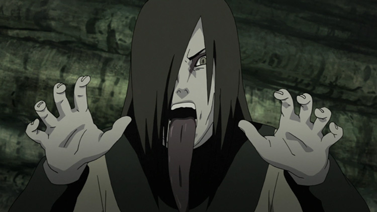 Orochimaru from Naruto anime