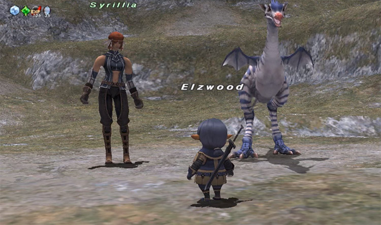 FFXI dragon mount preview screenshot