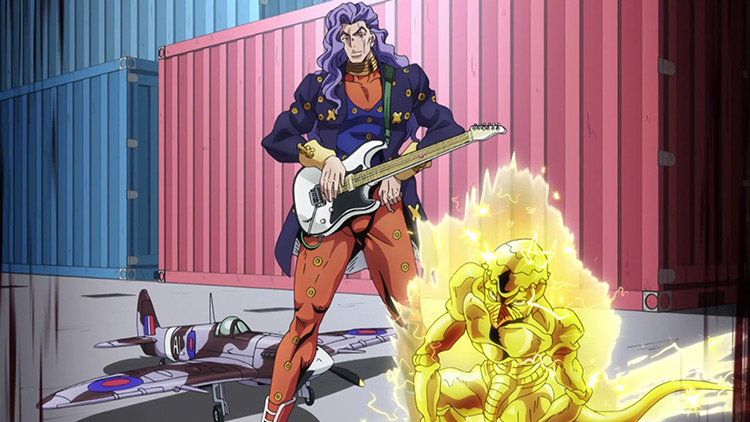 Akira Otoishi in JoJo anime