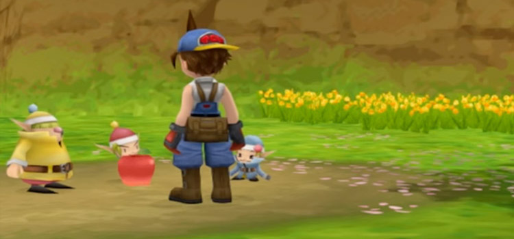 Harvest Moon Hero of Leaf Valley Harvest Sprites Screenshot