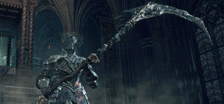 Great Corvian Scythe Build with Hollow Infusion in DS3