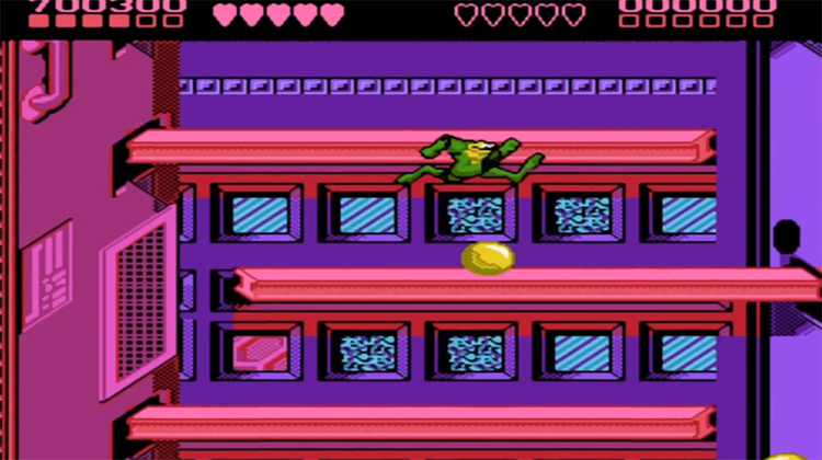 Gameplay Battletoads 1991