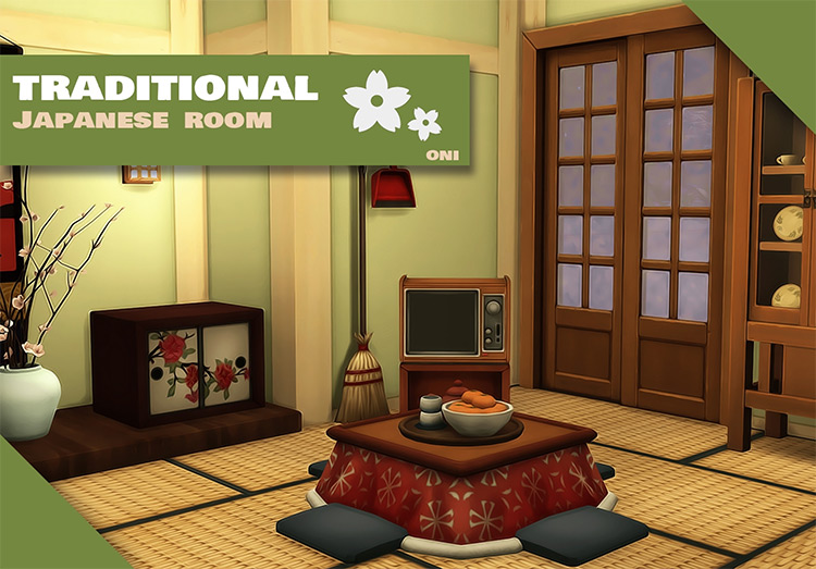 Traditional Japanese Room TS4 CC