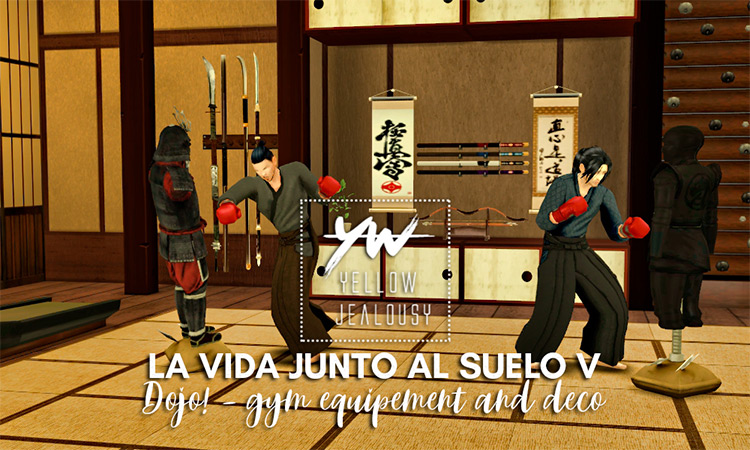 Dojo Deco Sims 4 CC