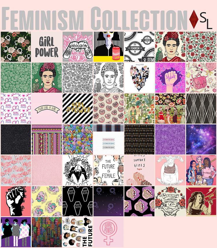 The Feminism Collection TS4 CC