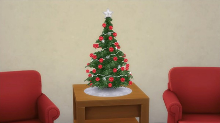 Christmas Tree Lamp for The Sims 4