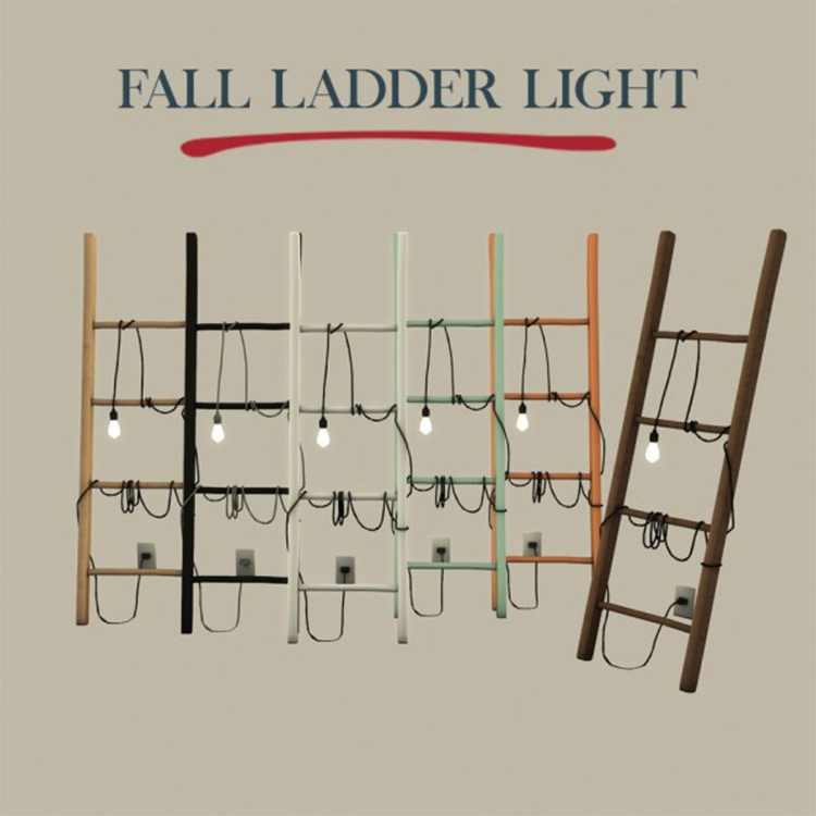 Fall Ladder Light / TS4 CC