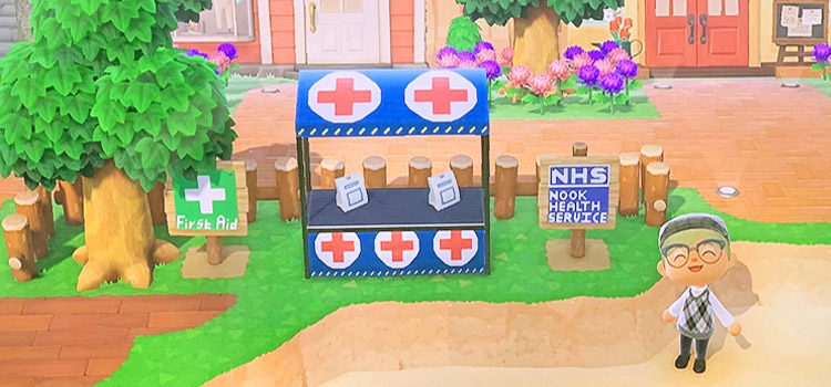 First Aid Stall Design in Animal Crossing New Horizons