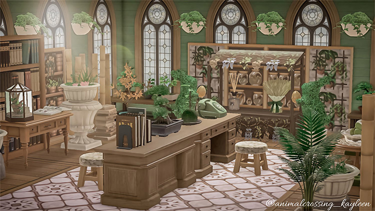 Apothecary potions shop with stalls / ACNH Idea