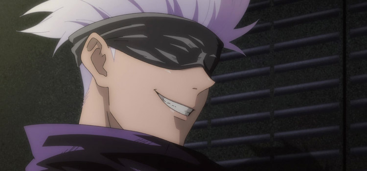 Satoru Gojo Smiling screenshot