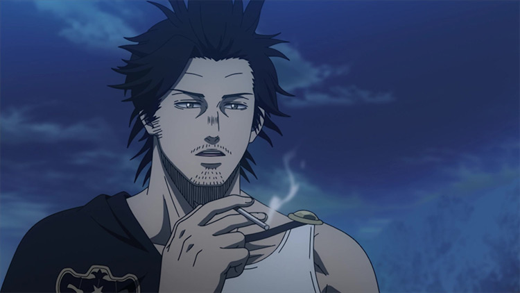 Yami Sukehiro in Black Clover anime