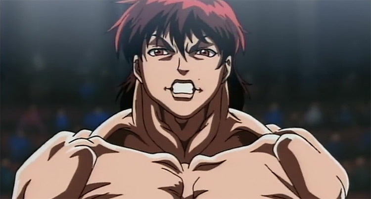 Baki Hanma in Grappler Baki