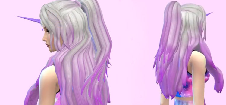 Sims 4 Unicorn Girl Preview