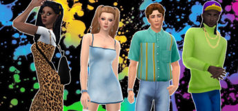 1990s Fashions & Outfits in The Sims 4