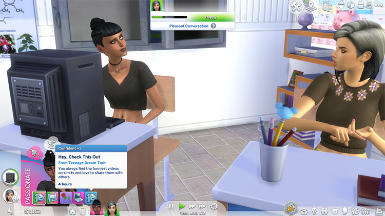 Teenage Dream Trait / Sims 4 mod preview