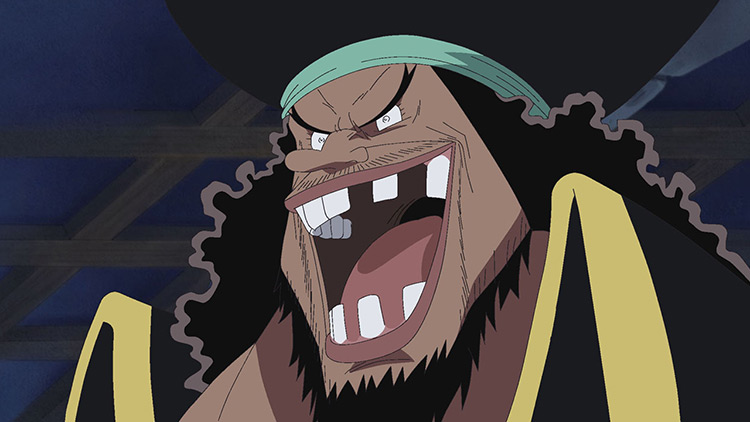 Blackbeard from One Piece anime