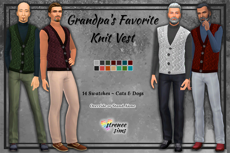 Sims 4 Elderly CC For Your Sim Grandma   Grandpa   FandomSpot - 86