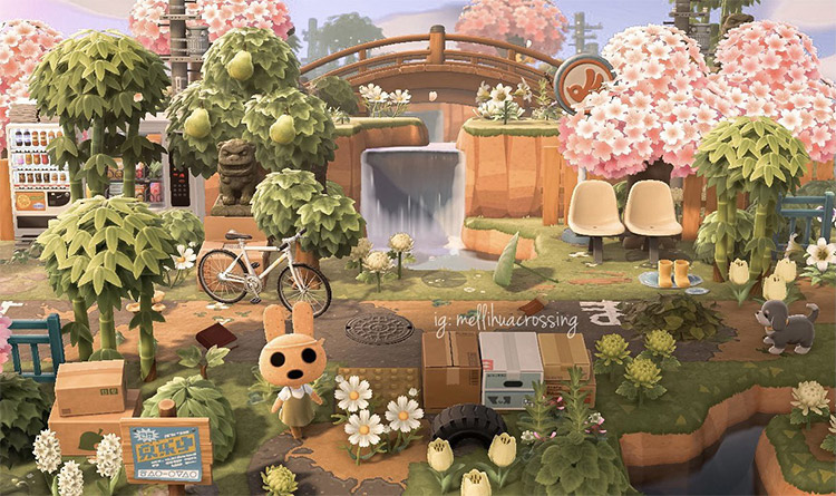 40 Urban Island Design Ideas For Animal Crossing  New Horizons   FandomSpot - 10