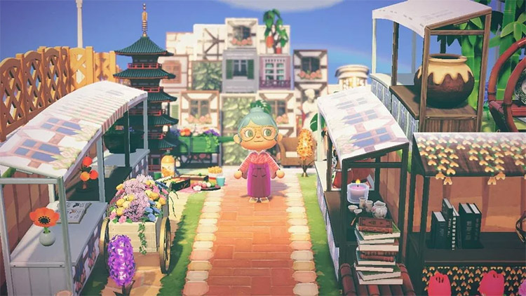 40 Urban Island Design Ideas For Animal Crossing  New Horizons   FandomSpot - 33