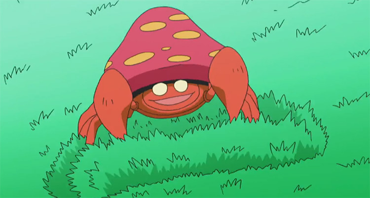 Parasect Pokemon anime screenshot