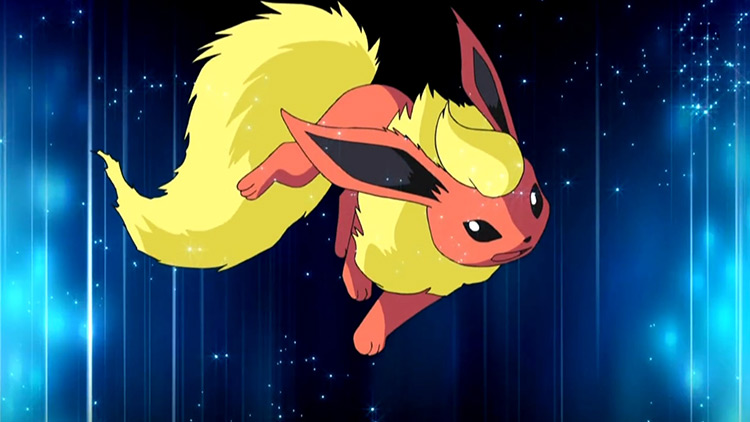 Flareon Pokémon in the anime