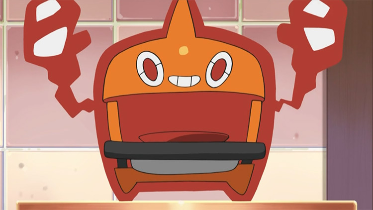 Rotom-Heat in the Pokémon anime