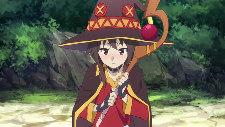 Megumin from KonoSuba anime