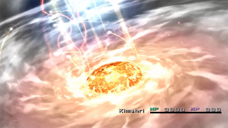 Kimahri's Nova Overdrive in Final Fantasy X