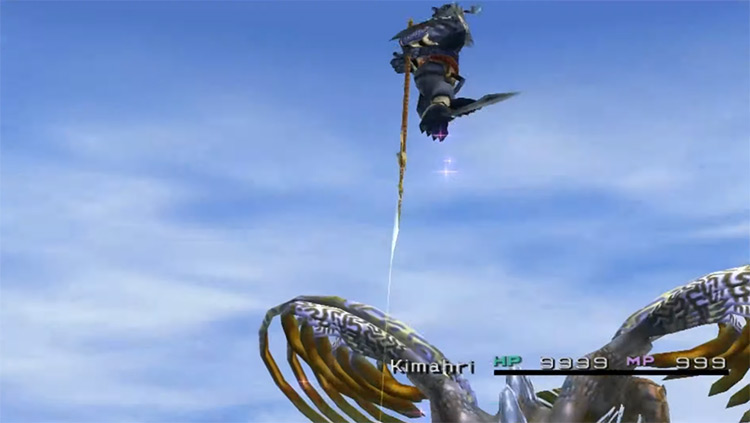 Kimahri's Jump in Final Fantasy X