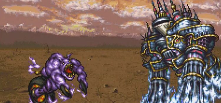 Alexander Esper in Battle in FF6