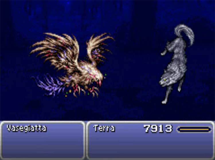 Fenrir Final Fantasy 6 esper