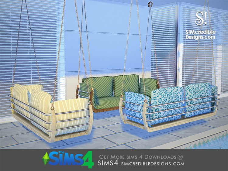 Sims 4 CC  Best Porch Swings   Chairs To Download   FandomSpot - 43