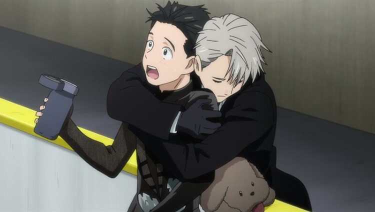 Yuri Katsuki & Viktor Nikiforov from Yuri on Ice anime