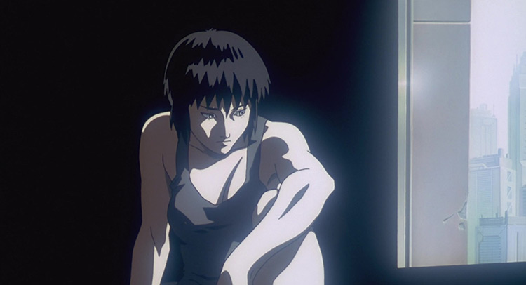 Motoko Kusanagi from Ghost in the Shell