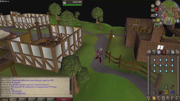 Brimhaven Player House in OSRS