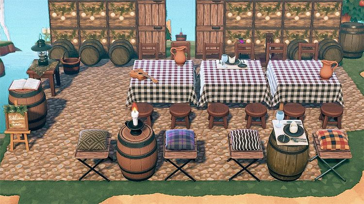 Winery   Vineyard Design Ideas For Animal Crossing  New Horizons   FandomSpot - 74