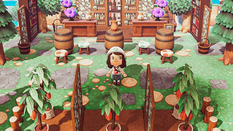 Winery   Vineyard Design Ideas For Animal Crossing  New Horizons   FandomSpot - 39