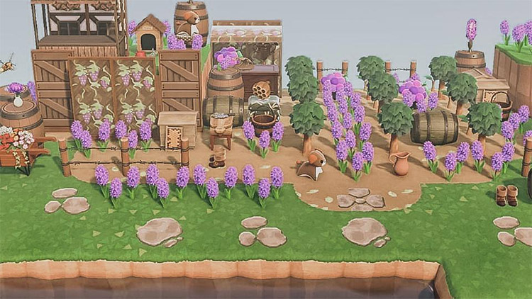 Winery   Vineyard Design Ideas For Animal Crossing  New Horizons   FandomSpot - 73