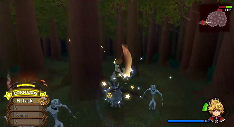 Twilight Town Forest Grinding in KH 2.5 HD