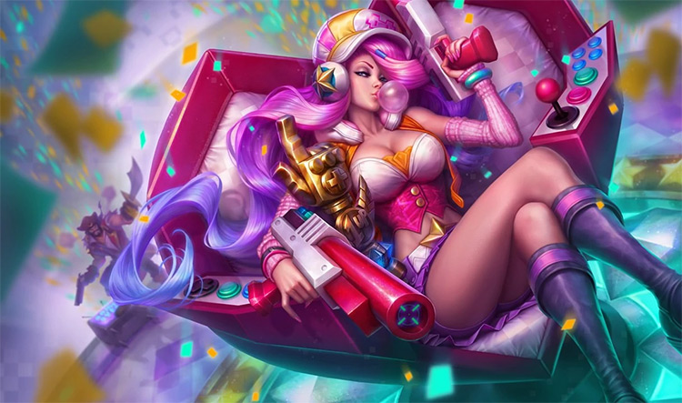 Arcade Miss Fortune Skin Splash Image from League of Legends