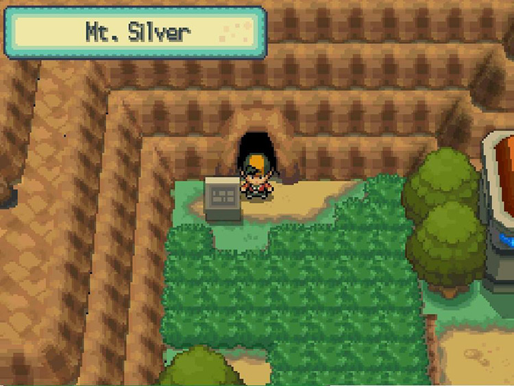 Near Mt. Silver’s Pokémon Center / Pokémon SoulSilver