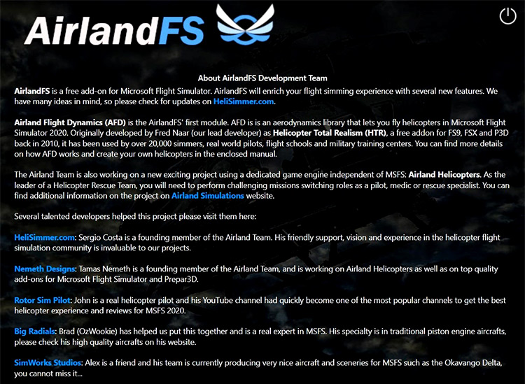 AirlandFS / MSFS 2020 Mod