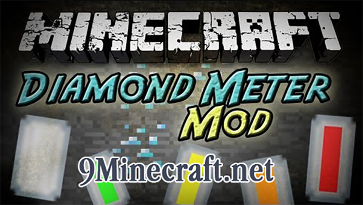 Diamond Meter Mod for Minecraft